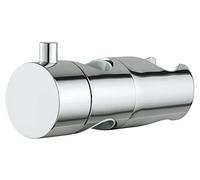 GROHE 48177000 Kits de réparation et d'embellissement, Chrome | Support orientable pour le réglage en hauteur de la douchette, surface facile à entretenir (chrome, 48177000)
