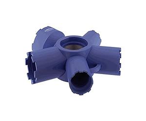 Grohe 65877 Lot de 5 clés de démontage 48021 pour mousseur Chromé