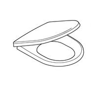 Grohe - Abattant WC, SoftClose, blanc alpin 42468000