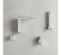 Grohe Allure Brilliant Mitigeur Bain/Douche 4 trous Finition inox brossé infinit