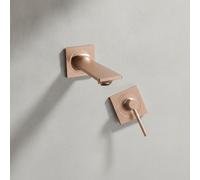 Grohe Allure Mitigeur lavabo mural 2 trous Taille S Bronze, 19309DL2