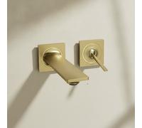 Grohe Allure Mitigeur lavabo mural 2 trous Taille S Doré, 19309GN2