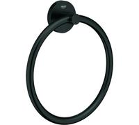GROHE Anneau porte-serviettes Essentials noir mat