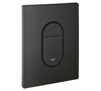 GROHE Bouton de chasse d'eau pour WC Arena Cosmopolitan 38844KF0 noir fantôme montage vertical