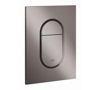 plaque d'actionnement Grohe Arena Cosmopolitan 37624A00 graphite dur, montage vertical