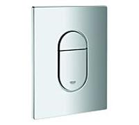 Grohe Arena plaque de poussée cosmopolite 38844000 montage vertical chromé