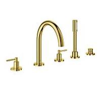 Grohe Atrio Combinaison de baignoire 5 trous 29407GL0 avec poignée à levier, cool Sunrise