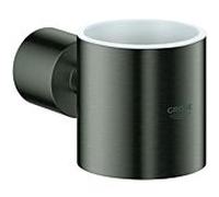 Grohe Atrio Halter pour Seifenspender 40304AL3 graphite dur, et verre de cristal