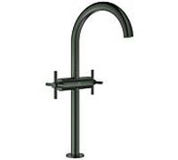 Grohe Atrio mitigeur de lavabo à deux poignées 21149AL0 2000 /2", taille XL, graphite dur brossé