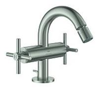 Grohe Atrio robinetterie à deux poignées pour bidet 24353DC0 1/2", supersteel