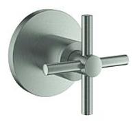 Grohe Atrio Vanne UP 29396DC0 superstructure, avec poignée croisée, super acier