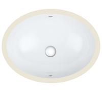 Grohe Bau Ceramic lavabo 56x42 cm ovale sous plan blanc brillant 39423000