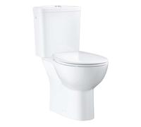 Grohe Bau Ceramic - WC à poser avec réservoir et abattant softclose, rimless, blanc alpin 39496000
