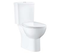 Grohe Bau Ceramic - WC à poser avec réservoire et abattant softclose, rimless, blanc alpin 39604000