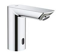 Grohe Bau Cosmopolitan E chromé lavabo infrarouge 36452000 chromé , sans mélange, pile au lithium 6 V