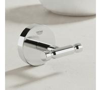 Grohe BauCosmopolitan Patère murale Chrome, 40461001