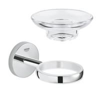 Grohe BauCosmopolitan Porte-savon, 40585001+40368001,