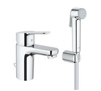 Grohe BauEdge - Mitigeur de lavabo avec douchette de bidet, chrome 23757000