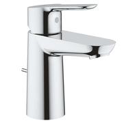 Grohe BauEdge - Mitigeur de lavabo avec vidage, dimension S, chrome 23328000