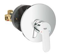 Grohe BauEdge - Mitigeur encastré de douche avec corps encastré, chrome 29078000