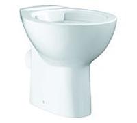 Grohe BauEdge Mitigeur lavabo sur pied WC 39430000 sans bride, sortie horizontale, blanc alpin