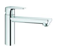 GROHE Mitigeur de cuisine BauEdge 31693000 sur pied Chrome StarLight orientable