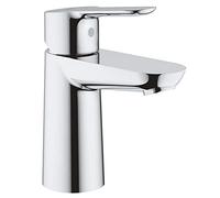 GROHE BauEdge | Robinet de salle de bain - batterie de lavabo monocommande, taille S | avec cartouche en céramique | chromé | 23330000