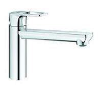 Grohe BauLoop mitigeur d'évier 31706000 chromé , orientable, bec moyen-haut