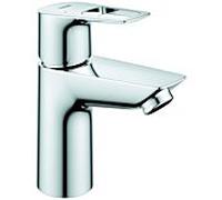 Grohe BauLoop mitigeur lavabo 23879001 1/2", taille S, avec garniture de vidage , limiteur de température, corps lisse, chromé