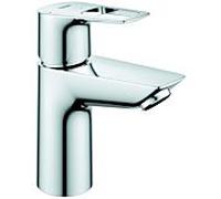 Grohe BauLoop mitigeur lavabo 23883001 1/2", taille S, avec garniture de vidage , limiteur de température, corps lisse, chromé