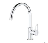 Grohe - Bauloop Mitigeur monocommande évier col de cygne, Chrome (G-31368001)