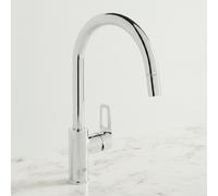 Grohe BauLoop Mitigeur monocommande Evier HIGH Chrome, 30543000