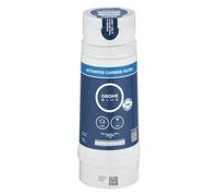GROHE Blue Filtre Charbon Actif, 3000L, Réduit les substances nuisibles au goût et à l'odeur de l'eau, Filtre de remplacement pour les robinets GROHE Blue, Pure et Professionnel, 40547001