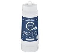 GROHE Blue Filtre Taille S, 600L minimum, Filtration 5 étapes, Réduit le calcaire, les métaux lourds et le chlore, Filtre de remplacement pour les robinets GROHE Blue, Pure et Professionnel, 40404001