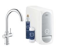 Grohe Blue Home - Mitigeur d’évier Connected, avec unité réfrigérante et filtration, chrome 31455001