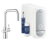 Grohe Blue Home - Mitigeur d’évier Connected, avec unité réfrigérante et filtration, chrome 31543000