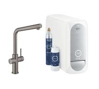 Grohe Blue mitigeur de cuisine avec filtre sur pied Brushed Hard Graphite 31454AL1