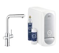 GROHE Blue Home Mitigeur évier avec système de filtration de l'eau bec L 31539000 (Import Allemagne)