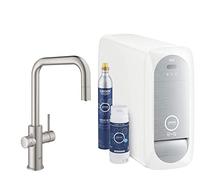 GROHE Blue Home Mitigeur évier avec système de filtration de l'eau bec U 31543DC0 (Import Allemagne)
