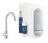 Grohe Blue Home - Robinet d’évier Mono Connected, avec unité réfrigérante et filtration, chrome 31498001