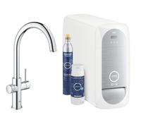 Grohe Blue Home - Mitigeur d’évier Connected, avec unité réfrigérante et filtration, chrome 31455001