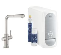 Grohe Blue mitigeur de cuisine avec filtre sur pied SuperSteel 31539DC0