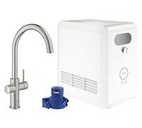 GROHE Mitigeur Grohe Blue 31323DC2 – Kit de démarrage sur pied SuperSteel