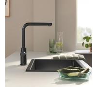 GROHE Mitigeur de cuisine Blue Pure Minta – sur pied noir 30590KF0