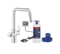 Grohe Blue Pure Mitigeur de cuisine Starter Kit avec système de filtration de l’eau, pivotant, 30594000, Starter Kit