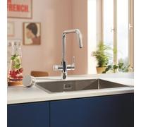 GROHE Kit de démarrage Grohe Blue mitigeur de cuisine sur pied chrome 30596000