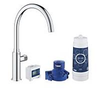 Grohe Blue Pure mitigeur d'évier 30387000 chrome, kit de démarrage, bec C