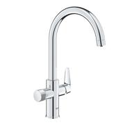 Grohe Blue Pure - Mitigeur d'évier Baucurve avec fonction filtrante, chrome 30580000