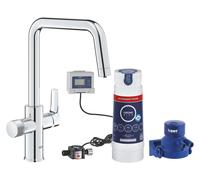Grohe Blue Pure - Set de mitigeur d’évier Start avec filtration Ultrasafe, chrome 30594000