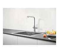 Grohe Blue kit de démarrage avec mitigeur de cuisine sur pied StarLight Chrome 31326002